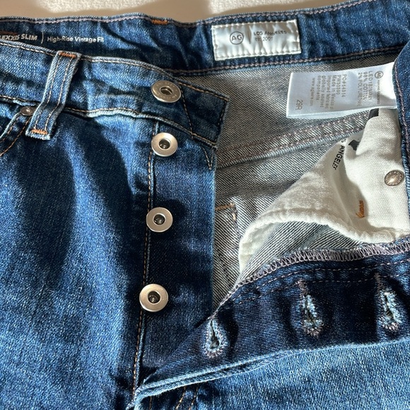 Ag Adriano Goldschmied Alexxis Slim Vintage High-Rise Vintage Fit 29R - Picture 9 of 15